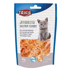 Trixie Junior Salmon Clouds papildas kačiukams su lašiša ir vištiena, 40 g