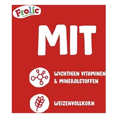 Frolic jautiena, morkos + grūdai, sausas maistas šunims — 4 nuotrauka