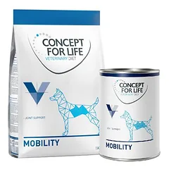 Kombi-Paket: Concept for Life Veterinary Diet Mobility Hundefutter