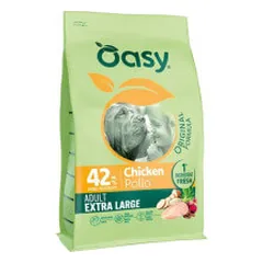 Oasy Original Adult Extra Large sausas pašaras su vištiena didelių veislių šunims - Pet24