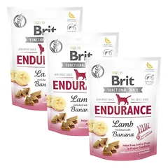 BRIT Care Dog Functional Snack Endurance Lamb 3x150 g skanėstai šunims su ėriena