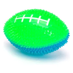 Nobleza šviečiantis, futbolo kamuoliukas šunims, 8 cm — 3 nuotrauka