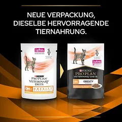 PURINA PRO PLAN Veterinary Diets Feline OM ST/OX - Obesity Management su vištiena, drėgnas maistas katėms — 3 nuotrauka