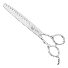 Yento Fanatic Series Thinner - profesionalios vienpusės retinimo žirklės, pagamintos iš anglinio nerūdijančio plieno, 32 dantys, 6,5" — 2 nuotrauka