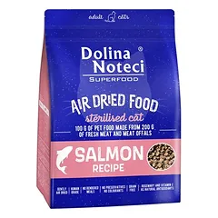 Dolina Noteci Superfood Sterilised Feline su lašiša, sausas maistas katėms