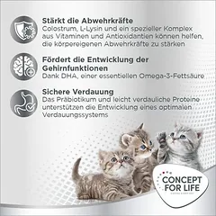 Concept for Life Milk for Newborns pienas naujagimiams, pradinis rinkinys, papildas katėms — 3 nuotrauka