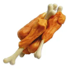Ontario Chicken Jerky & Calcium Bone skanėstas šunims, vištienos džiovinys su kalcio kauliuku, 70 g — 2 nuotrauka
