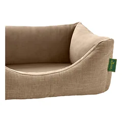 HUNTER Orthopaedic dog sofa Seattle ortopedinė sofa šunims gelsvai rudos spalvos M, 80 x 60 cm — 3 nuotrauka