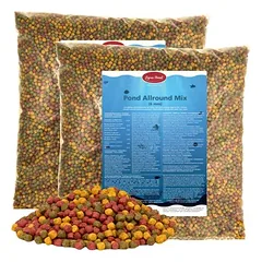 Lyra Pond® Pond Allround Koi Mix pašaras tvenkinio žuvims, 10 l + kibiras — 2 nuotrauka