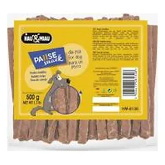 Hau&Miau Rabbit Strips triušienos juostelės papildas šunims, 500 g
