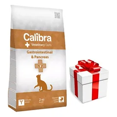 Calibra Veterinary Diets Cat Gastro/Panceras 2kg + Staigmena katei