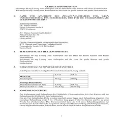 Advantage® katėms ir dekoratyviniams triušiams, Ekonominė pakuotė: 8 pipetės x 0,8 ml (> 4kg) — 4 nuotrauka