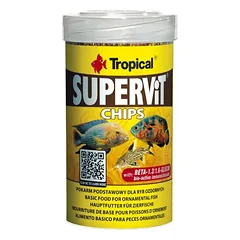 Tropical Supervit Chips pašaras žuvims su Beta-gliukanu 250 ml