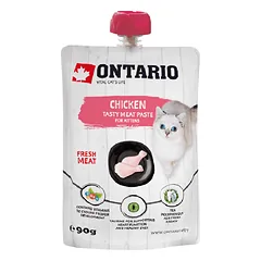 Ontario Kitten Chicken Fresh Meat Paste vištienos pasta kačiukams, 90 g