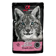 ALPHA SPIRIT WET putėsiai katėms su kumpiu 85g 6vnt — 2 nuotrauka