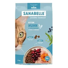 SANABELLE Kitten Vištiena 8 kg kačiukams ir nėščioms bei maitinančioms katėms