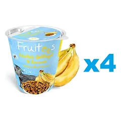 BOSCH Fruitees bananas skanestai 4 x 200 g