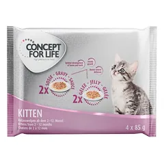 Concept for Life bandomasis rinkinys 4 x 85 g, drėgnas maistas katėms — 4 nuotrauka