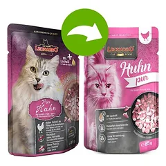 Leonardo Finest Selection Pouch 16 x 85 g, drėgnas maistas katėms