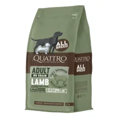 Quattro Grain Free sausas pašaras su ėriena suaugusiems šunims