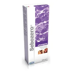 Sebozero šampūnas 250ml šunims ir katėms nuo odos pleiskanojimo