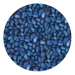 Gruntas akvariumui mėlynas 5-8mm 1kg