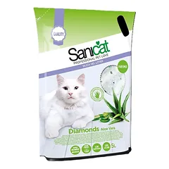 SANICAT Diamonds Aloe Vera 5 l sugerianti katėms nuotrauka