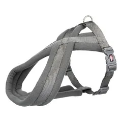 Trixie Premium touring petnešos, L-XL 70-110cm/25mm, grafito