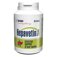 GiGi Hepavetin tabletės šunims ir katėms kepenų palaikymui, 90 vnt.