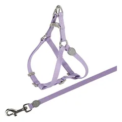 TRIXIE One Touch Kačių petnešos su pavadėliu, nailonas, 26-37 cm-10 mm, 1.20 m (pak.4)
