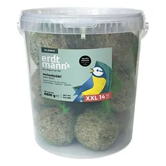Erdtmanns 14 Meisenknödel XXL im Eimer 6,8 kg