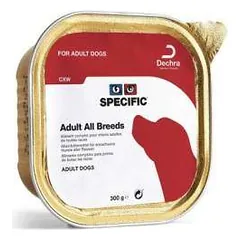 Specific CXW Adult All Breeds konservas šunims, padedantis išlaikyti idealų kūno svorį, 6 x 300 g