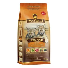 WOLFSBLUT Wide Plain Puppy sausas šuniukų maistas su arkliena ir saldžiosiomis bulvėmis 12,5 kg