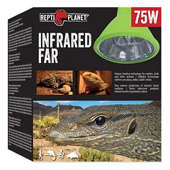 REPTI PLANET Tolimųjų infraraudonųjų spindulių šildymo lemputė 75W