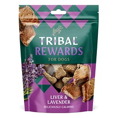 Tribal Rewards sausainiai šunims su jautienos kepenėlėmis ir levandomis, Liver & Lavender, 125 g