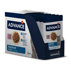 ADVANCE Wet Sterilized Turkey 85G*12vnt — 4 nuotrauka