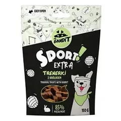 Mr.Bandit Sport Extra su triušiena, skanėstai šunims 150 g parduotuvėje petreon.lt