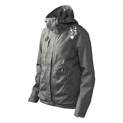 Hurtta Training Jacket Eco Blackberry - moteriška vandeniui atspari treniruočių striukė, grafito spalvos