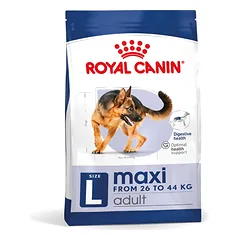 ROYAL CANIN Maxi Adult 15kg sausas ėdalas suaugusiems šunims, iki 5 metų amžiaus, didelėms veislėms