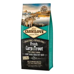 Carni Love Fresh Carp & Trout sausas maistas šunims