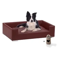 Rohrschneider minkšta sofa šunims su chromuotomis kojelėmis — 4 nuotrauka