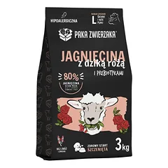PAKA ZWIERZAKA Sausas maistas Aviena ir laukinė rožė šunukiams L 3 kg