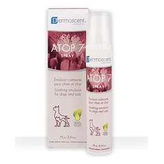 Dermoscent ATOP 7® Spray – purškiama raminanti emulsija šunims ir katėms