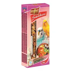 Vitapol Smakers skanėstas banguotosioms papūgėlėms, su vaisiais (2 vnt) 80g