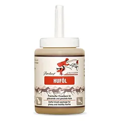 Schopf Riders Protect kanopų aliejus su teptuku – arklių kanopų priežiūra, Ekonominė pakuotė: 12 x 450 ml — 4 nuotrauka