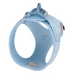 Curli Vest Clasp Air-Mesh petnešos šunims, dangaus mėlio, Labai mažiems < 4 kg — 2 nuotrauka