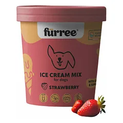 Fürree Dog Ice Cream Mix Strawberry 60 g
