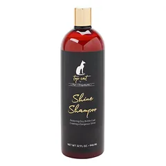 Chris Christensen Top Cat Shine Shampoo - drėkinamasis - blizgesį suteikiantis šampūnas katėms, koncentratas 1:8