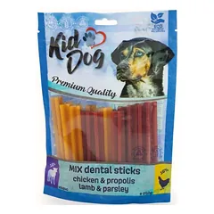 KIDDOG Dental ėrienos ir vištienos lazdelės dantims 250g (40)