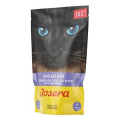 Josera filė su vištiena ir veršiena, drėgnas maistas katėms 70 g — 2 nuotrauka